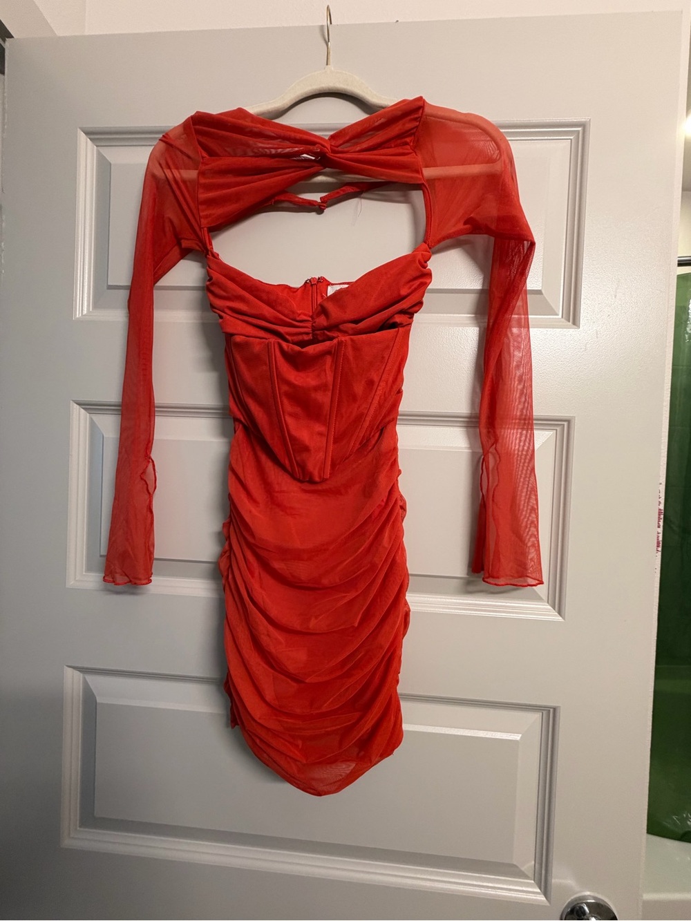 Oh Polly Red Nirvana Mini Dress